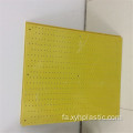 قطعه دستگاه CNC اپوکسی ماده زرد رنگ 3240
